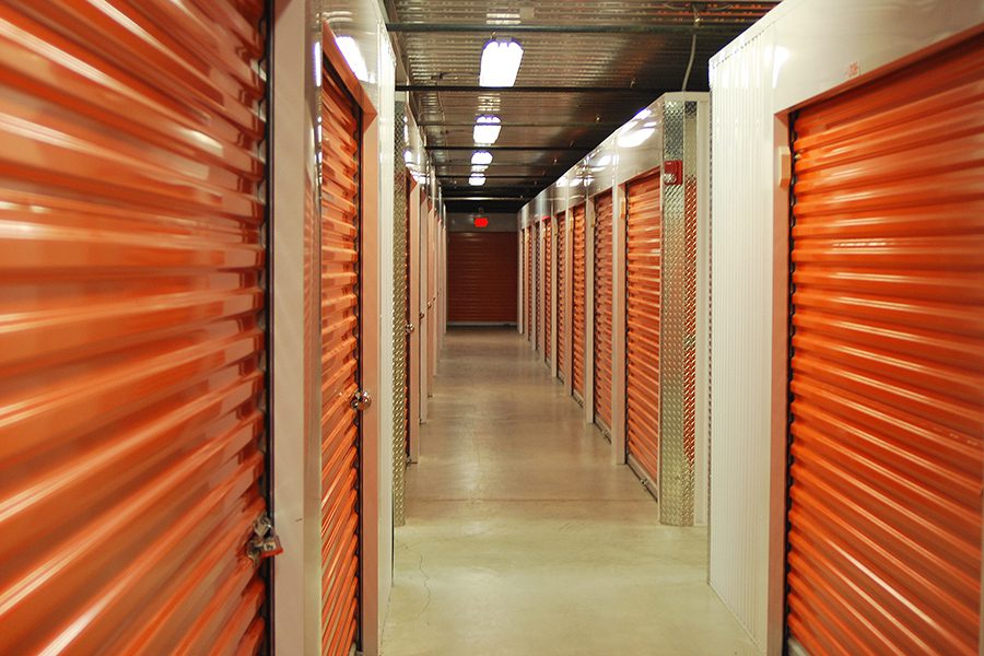 Self Storage Facility Insurance - View Inside Storage Unit Hallway